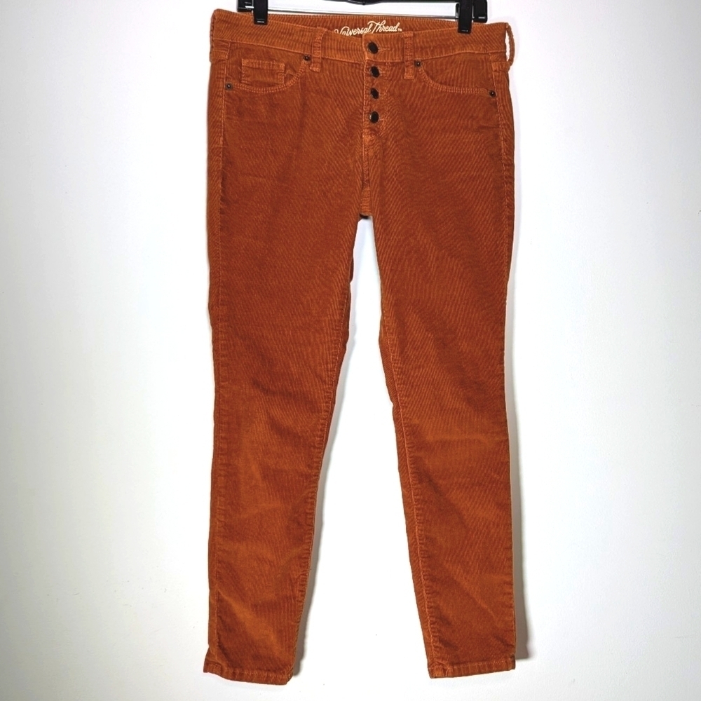Universal Thread Skinny Rust Cords 6/28R